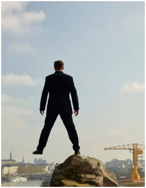 Éloge du pas de côté, Philippe Ramette